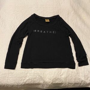 good hYOUman Black Long Sleeve Tee